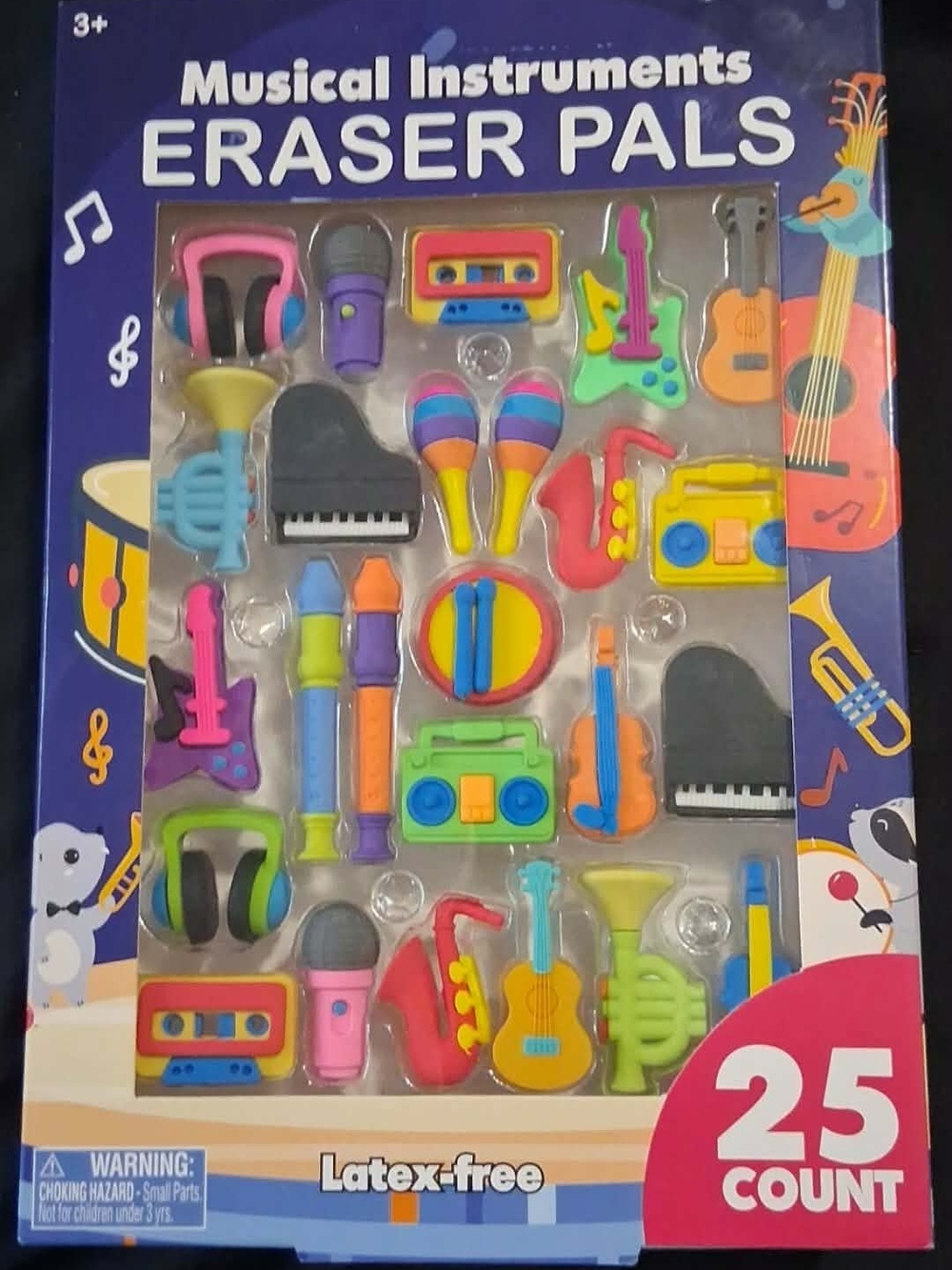 New Musical Instruments Eraser Pals